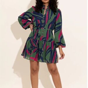 Alden Adair Adele Dress in Ribbon - size XS